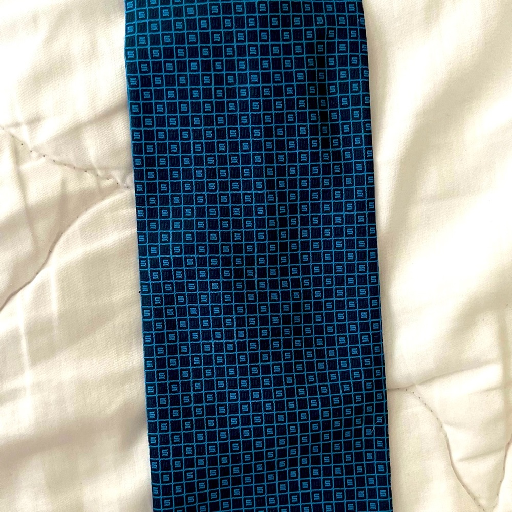Fanti neck tie vintage 100% silk made in Italy